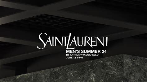 ysl men's summer 24|SAINT LAURENT .